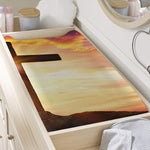 Crucifixion Of Jesus Christ Print Changing Pad Cover