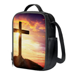 Crucifixion Of Jesus Christ Print Crossbody Lunch Bag