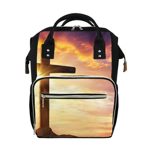 Crucifixion Of Jesus Christ Print Diaper Bag