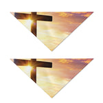 Crucifixion Of Jesus Christ Print Dog Bandana