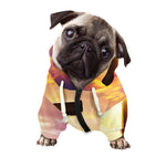 Crucifixion Of Jesus Christ Print Dog Zip Up Hoodie