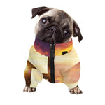 Crucifixion Of Jesus Christ Print Dog Zip Up Jacket