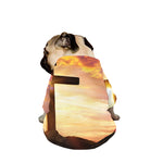 Crucifixion Of Jesus Christ Print Dog Zip Up Jacket