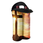 Crucifixion Of Jesus Christ Print Double Neoprene Wine Tote