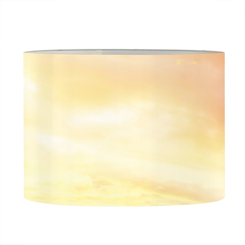 Crucifixion Of Jesus Christ Print Drum Lamp Shade