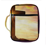 Crucifixion Of Jesus Christ Print Front Pocket Bible Bag