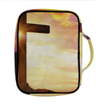 Crucifixion Of Jesus Christ Print Front Pocket Bible Bag