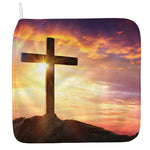 Crucifixion Of Jesus Christ Print Hand Towel