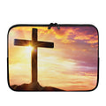 Crucifixion Of Jesus Christ Print Laptop Sleeve