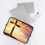 Crucifixion Of Jesus Christ Print Laptop Sleeve