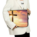 Crucifixion Of Jesus Christ Print Laptop Sleeve