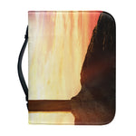 Crucifixion Of Jesus Christ Print Leather Bible Cover