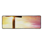 Crucifixion Of Jesus Christ Print Long Kitchen Mat