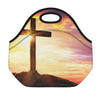 Crucifixion Of Jesus Christ Print Neoprene Lunch Bag