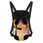 Crucifixion Of Jesus Christ Print Pet Carrier Backpack