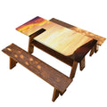 Crucifixion Of Jesus Christ Print Picnic Table Cover