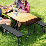 Crucifixion Of Jesus Christ Print Picnic Table Cover