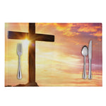 Crucifixion Of Jesus Christ Print Placemat