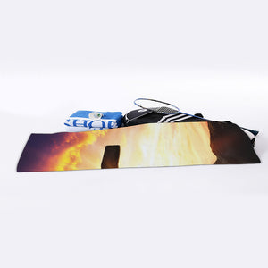 Crucifixion Of Jesus Christ Print Sports Towel