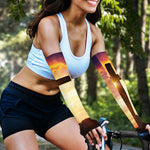 Crucifixion Of Jesus Christ Print Sun Protection Arm Sleeves