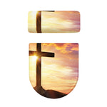 Crucifixion Of Jesus Christ Print Toilet Lid And Tank Cover Set