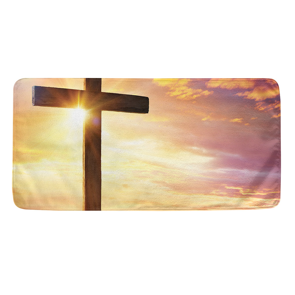 Crucifixion Of Jesus Christ Print Towel