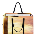 Crucifixion Of Jesus Christ Print Utility Tote Bag