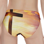 Crucifixion Of Jesus Christ Print Women's Panties