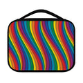 Curved Rainbow Pattern Print Classic Bible Case