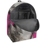 Cute Alaskan Malamute Print Backpack