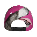 Cute Alaskan Malamute Print Baseball Cap
