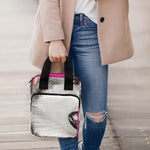 Cute Alaskan Malamute Print Bible Tote Bag