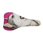 Cute Alaskan Malamute Print Bicycle Seat Cover