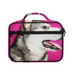 Cute Alaskan Malamute Print Briefcase Bible Bag