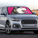 Cute Alaskan Malamute Print Car Windshield Sun Shade