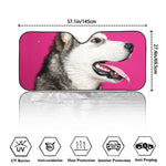 Cute Alaskan Malamute Print Car Windshield Sun Shade