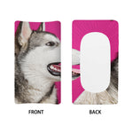 Cute Alaskan Malamute Print Changing Pad Cover