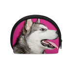 Cute Alaskan Malamute Print Coin Purse