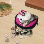 Cute Alaskan Malamute Print Coin Purse