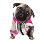 Cute Alaskan Malamute Print Dog Zip Up Hoodie