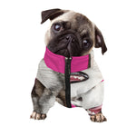 Cute Alaskan Malamute Print Dog Zip Up Jacket