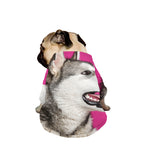 Cute Alaskan Malamute Print Dog Zip Up Jacket