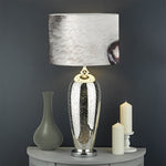 Cute Alaskan Malamute Print Drum Lamp Shade