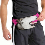 Cute Alaskan Malamute Print Fanny Pack