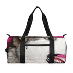 Cute Alaskan Malamute Print Gym Bag