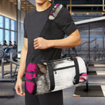Cute Alaskan Malamute Print Gym Bag