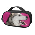 Cute Alaskan Malamute Print Portable Cooler Travel Case