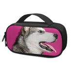 Cute Alaskan Malamute Print Insulin Cooler Travel Case