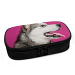 Cute Alaskan Malamute Print Insulin Cooler Travel Case