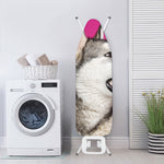 Cute Alaskan Malamute Print Ironing Board Cover